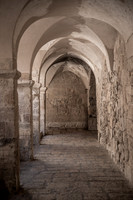 Ancient Outdoor Hallway