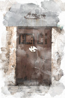 Door 10 Watercolor
